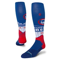 Men's Stance Chicago Cubs Cubby Bear Diamond Pro Team Tube Socks