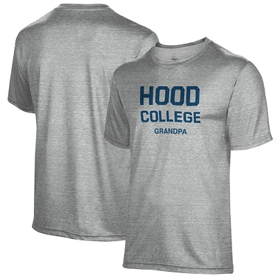 Men's Gray Hood College Blazers Grandpa Name Drop T-Shirt