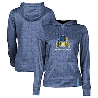 Women's Blue Seminole State Raiders Golf Pullover Hoodie