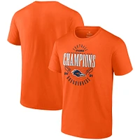 Men's Fanatics Orange UTSA Roadrunners 2021 C-USA Football Conference Champions T-Shirt