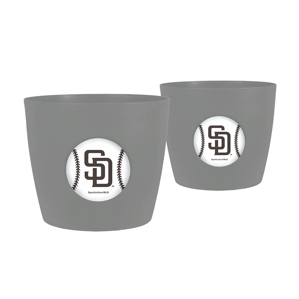 San Diego Padres 2-Pack Team Pride Button Pot Set