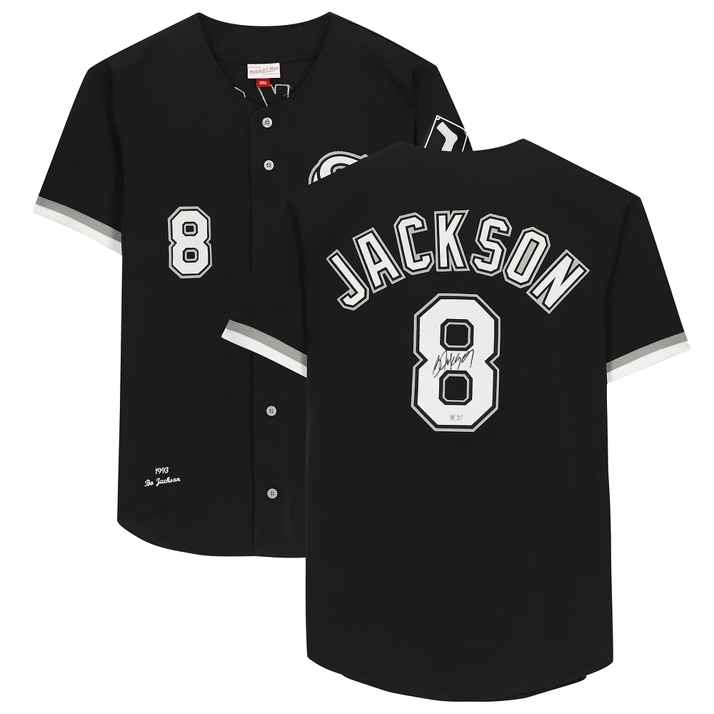 Bo Jackson Chicago White Sox Autographed Mitchell & Ness Authentic Jersey