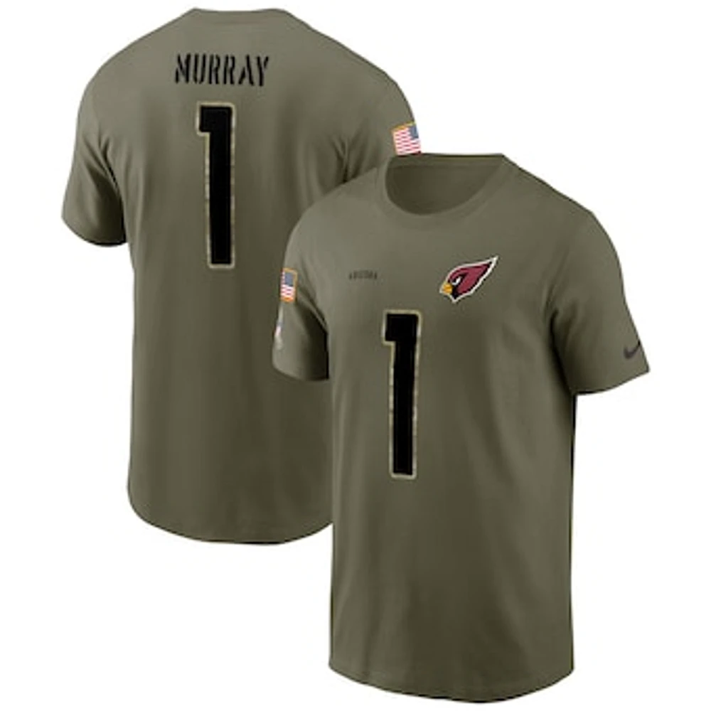 Men's Nike Kyler Murray Olive Arizona Cardinals Salute To Service Name & Number T-Shirt