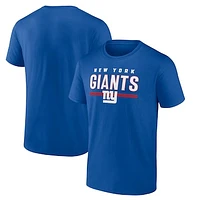 Men's Fanatics Royal New York Giants Speed & Agility T-Shirt