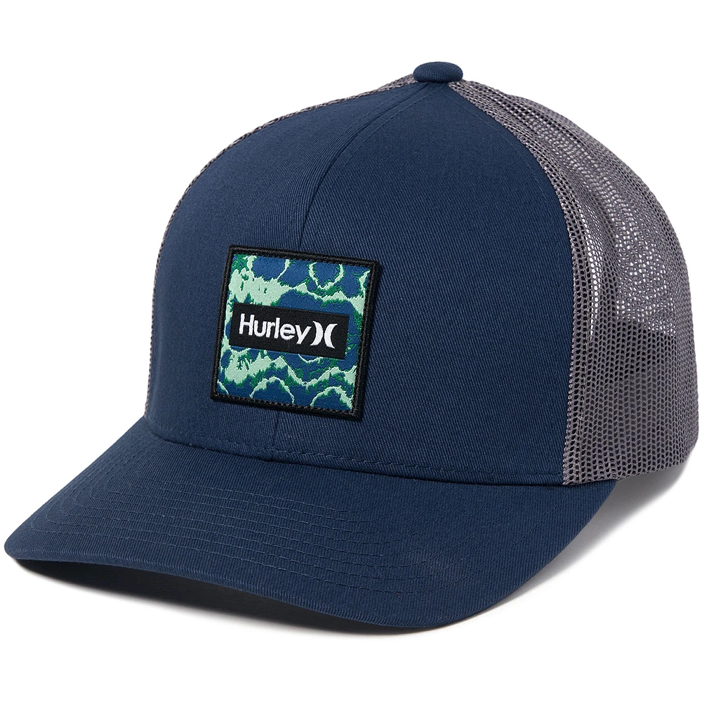 Men's Hurley Navy/Gray Seacliff Trucker - Snapback Hat