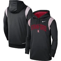 Men's Nike Black Stanford Cardinal 2022 Game Day Sideline Performance Pullover Hoodie