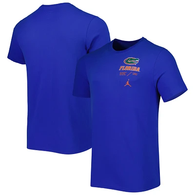 Men's Jordan Brand Royal Florida Gators Team Practice Performance T-Shirt