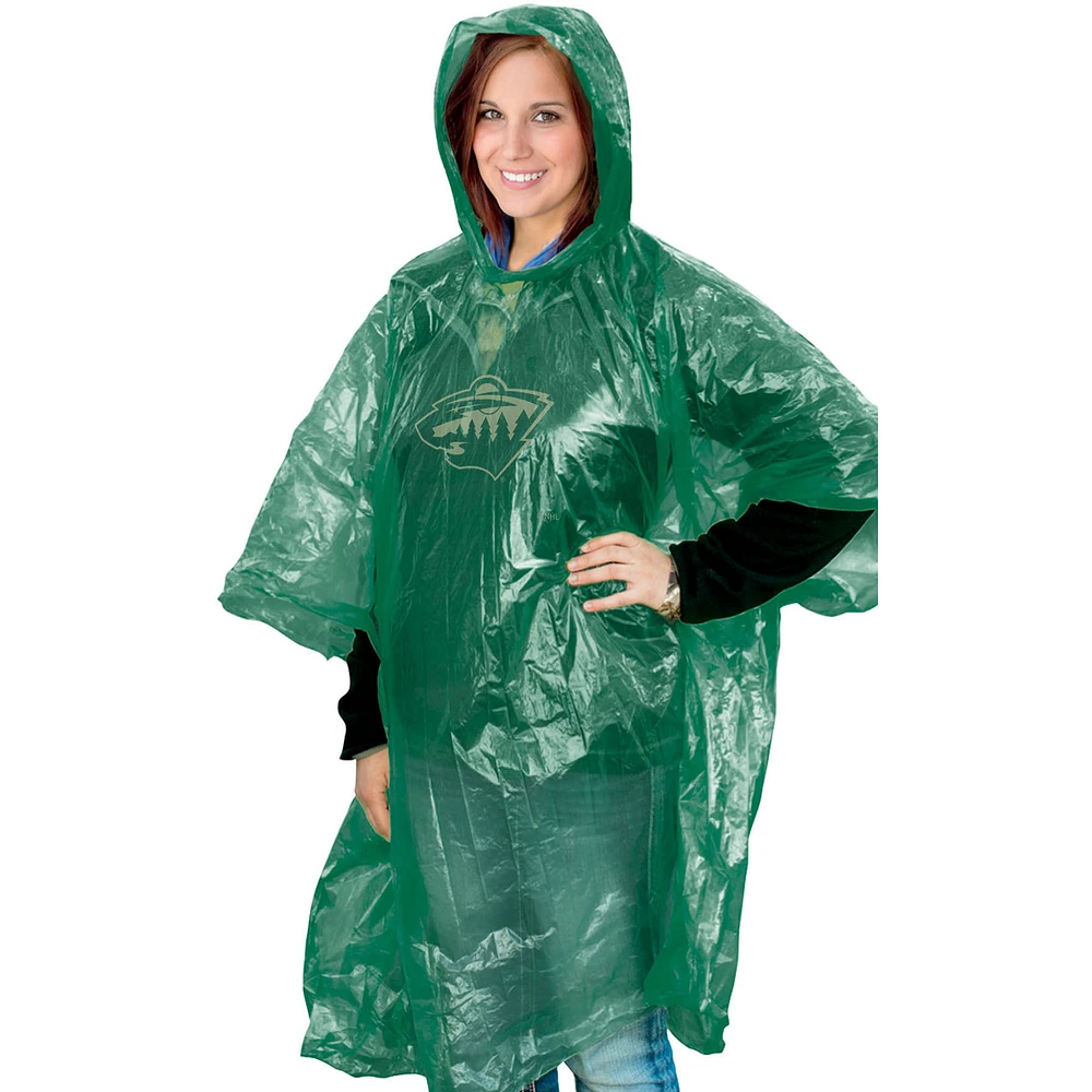 WinCraft Minnesota Wild Logo - Rain Poncho