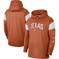 Men's Nike Texas Orange Texas Longhorns Jersey Performance Pullover Hoodie