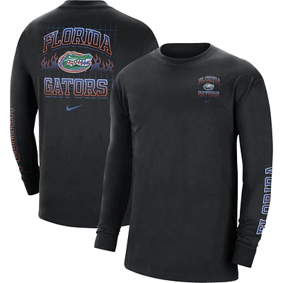 Men's Nike Black Florida Gators Tour Max 90 Long Sleeve T-Shirt