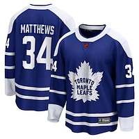 Men's Fanatics Auston Matthews Royal Toronto Maple Leafs Special Edition 2.0 Breakaway Player Jersey