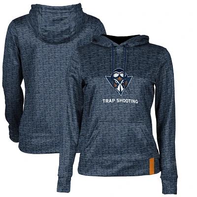 Women's Blue Tennessee-Martin Skyhawks Trap Shooting Pullover Hoodie