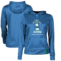 Women's Blue Texas A&M Corpus Christi Islanders Cross Country Pullover Hoodie