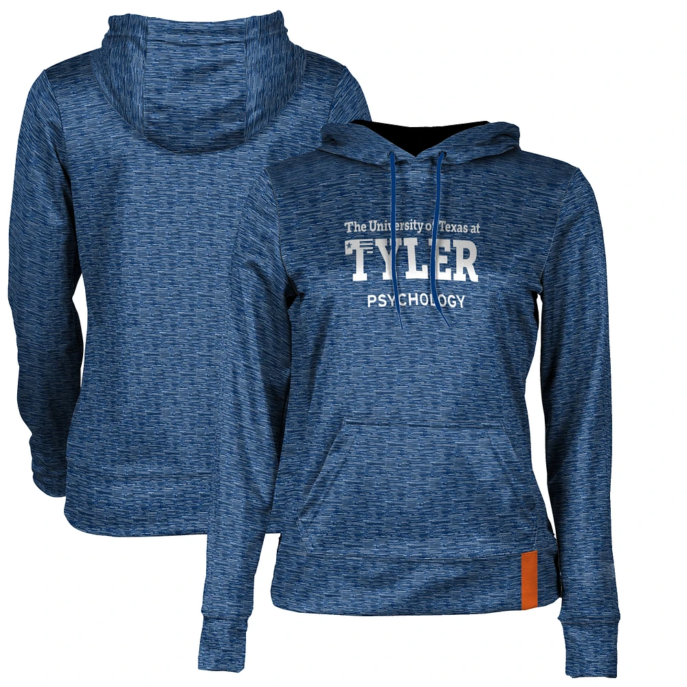 Women's Blue Texas Tyler Patriots Psychology Pullover Hoodie