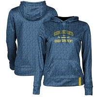 Women's Blue Siena Heights Saints Grandparent Pullover Hoodie