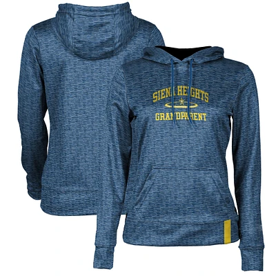 Women's Blue Siena Heights Saints Grandparent Pullover Hoodie