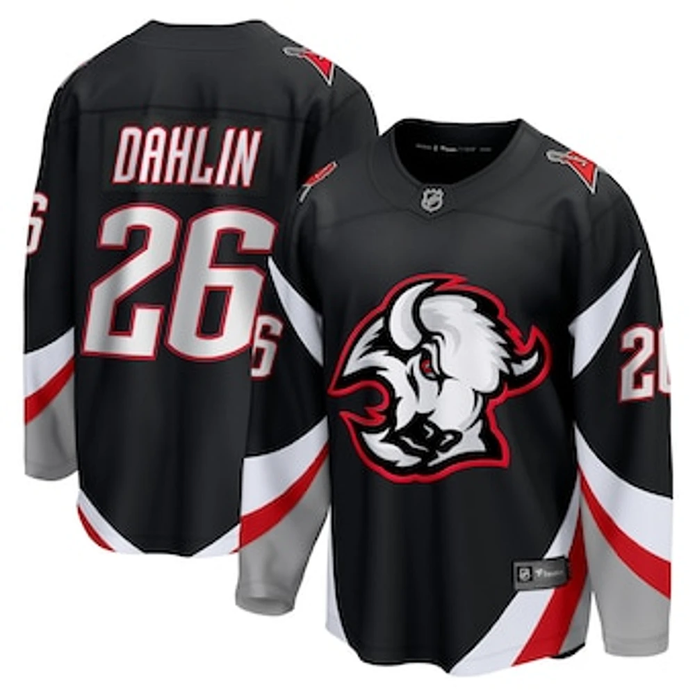 Men's Fanatics Rasmus Dahlin Black Buffalo Sabres Alternate Premier Breakaway Player Jersey