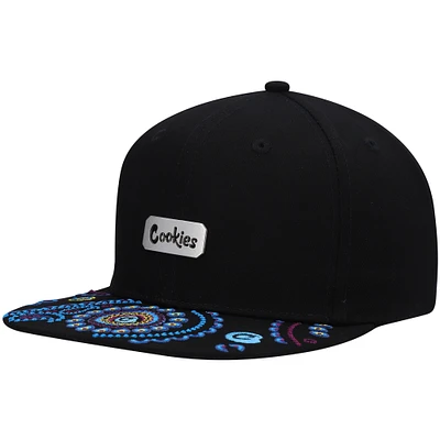 Men's Cookies Black Casablanca Snapback Hat