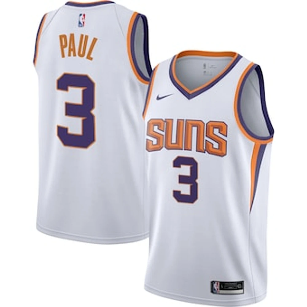 Youth Nike Chris Paul White Phoenix Suns Swingman Jersey - Association Edition