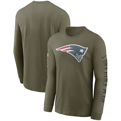 Men's Nike Olive New England Patriots Salute To Service