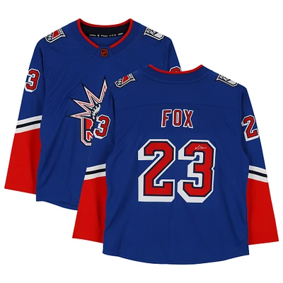 Adam Fox New York Rangers Autographed 2022-23 Special Edition 2.0 Fanatics Breakaway Jersey