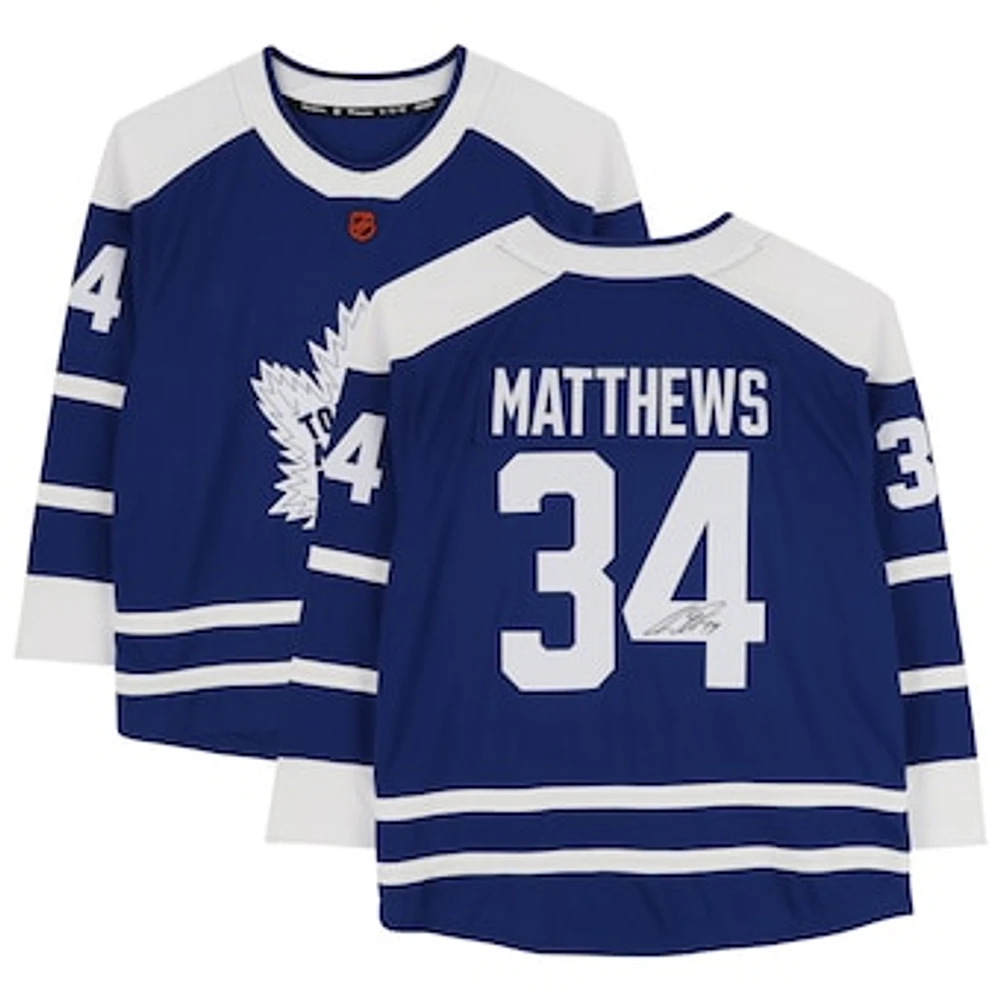 Auston Matthews Toronto Maple Leafs Autographed Fanatics 2022-23 Special Edition 2.0 Breakaway Jersey