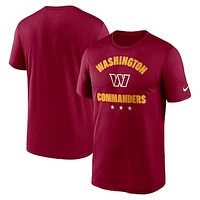 Men's Nike Burgundy Washington Commanders Arch Legend T-Shirt