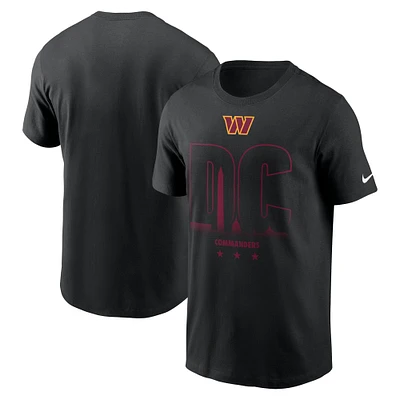 Men's Nike Black Washington Commanders