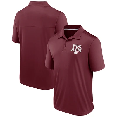 Men's Fanatics Maroon Texas A&M Aggies Team Polo