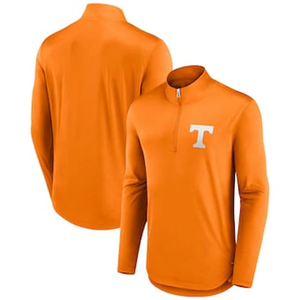 Men's Fanatics Tennessee Volunteers Tough Minded Quarter-Zip Top