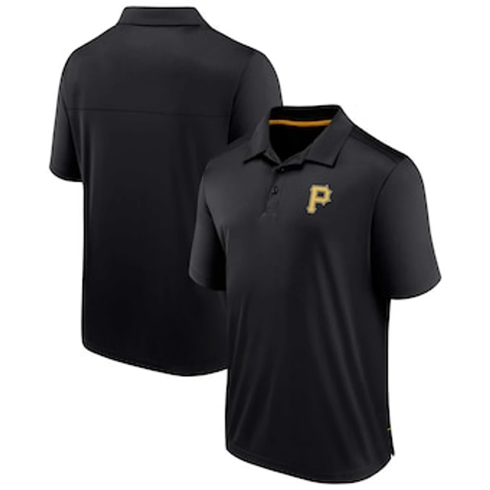 Men's Fanatics Black Pittsburgh Pirates Hands Down Polo