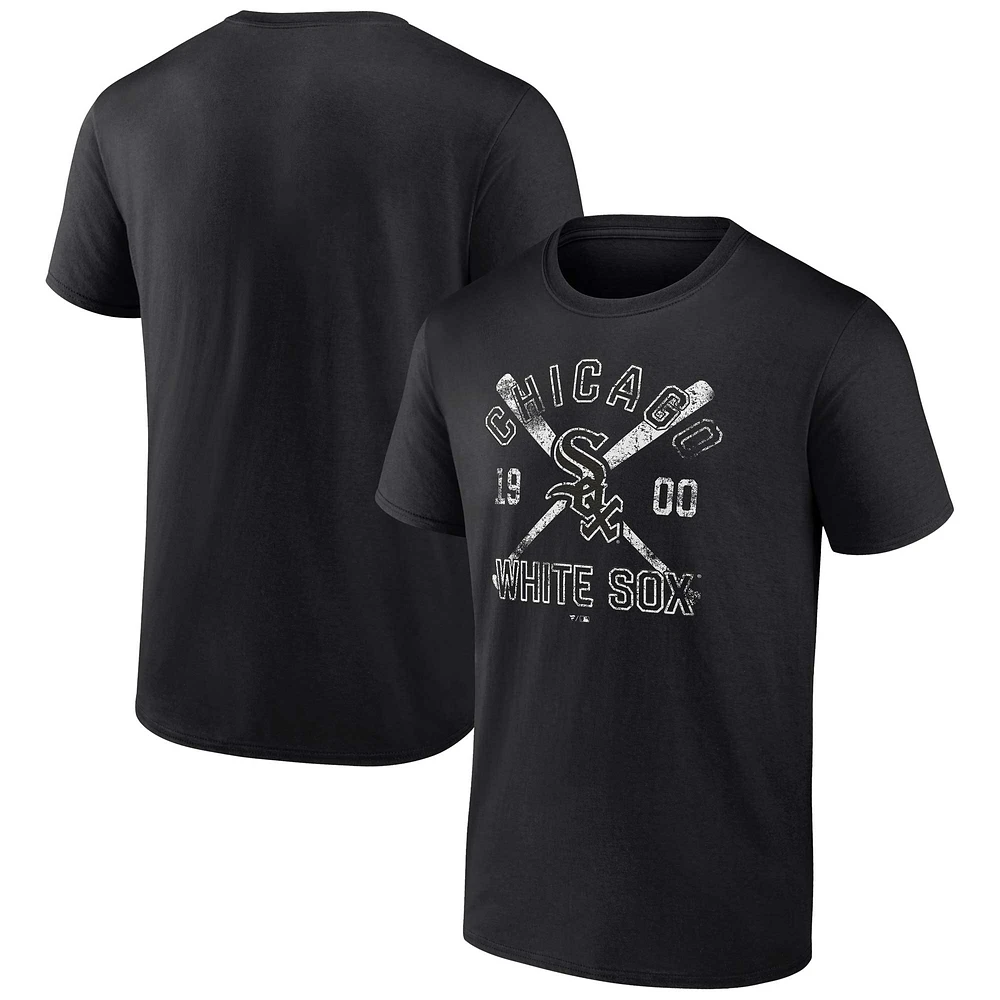 Men's Black Chicago White Sox Second Wind T-Shirt