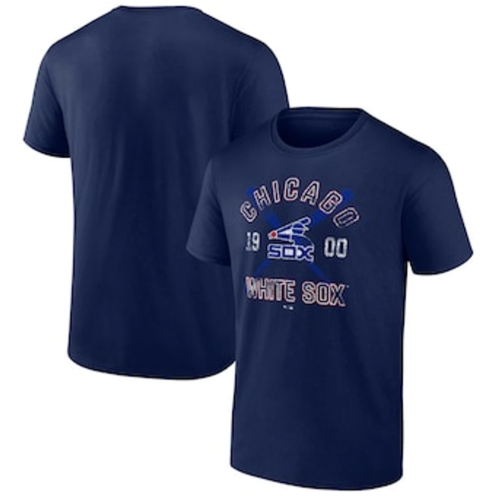 Men's Navy Chicago White Sox Second Wind T-Shirt