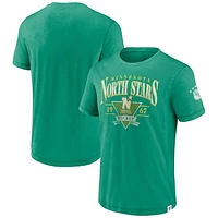 Men's Fanatics Green Minnesota North Stars Elusive Slub T-Shirt