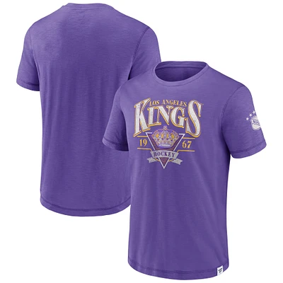 Men's Fanatics Purple Los Angeles Kings Elusive Slub T-Shirt