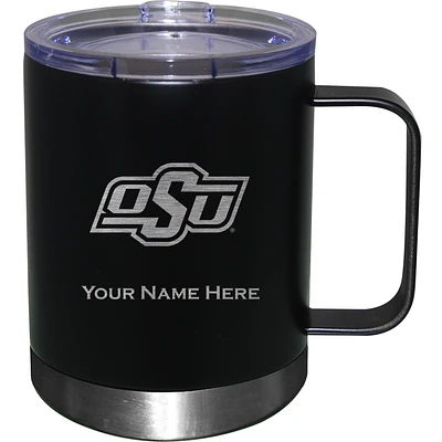 Oklahoma State Cowboys 12oz. Personalized Stainless Steel Lowball with Handle