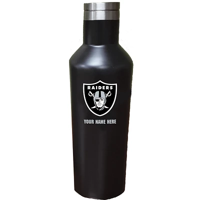 Las Vegas Raiders 17oz. Personalized Stainless Steel Infinity Bottle