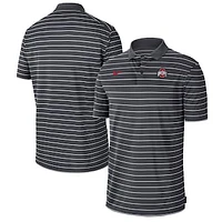 Men's Nike Anthracite Ohio State Buckeyes 2022 Early Season Coaches Performance Polo