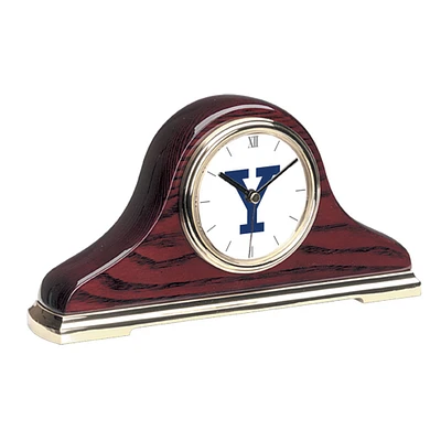 Gold Yale Bulldogs Mantle Clock
