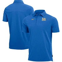 Men's Nike Heathered Blue UCLA Bruins 2022 Coach Performance Polo