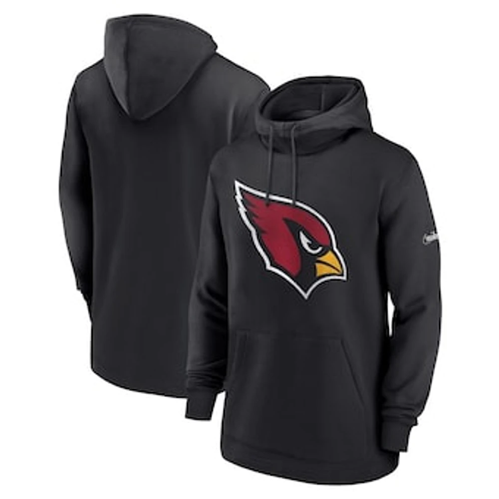 Men's Nike Black Arizona Cardinals Classic Pullover Hoodie