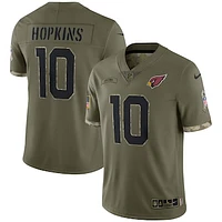 Men's Nike DeAndre Hopkins Olive Arizona Cardinals Salute To Service Limited Jersey