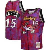 Men's Mitchell & Ness Vince Carter Purple Toronto Raptors 1998/99 Hardwood Classics Lunar New Year - Swingman Jersey