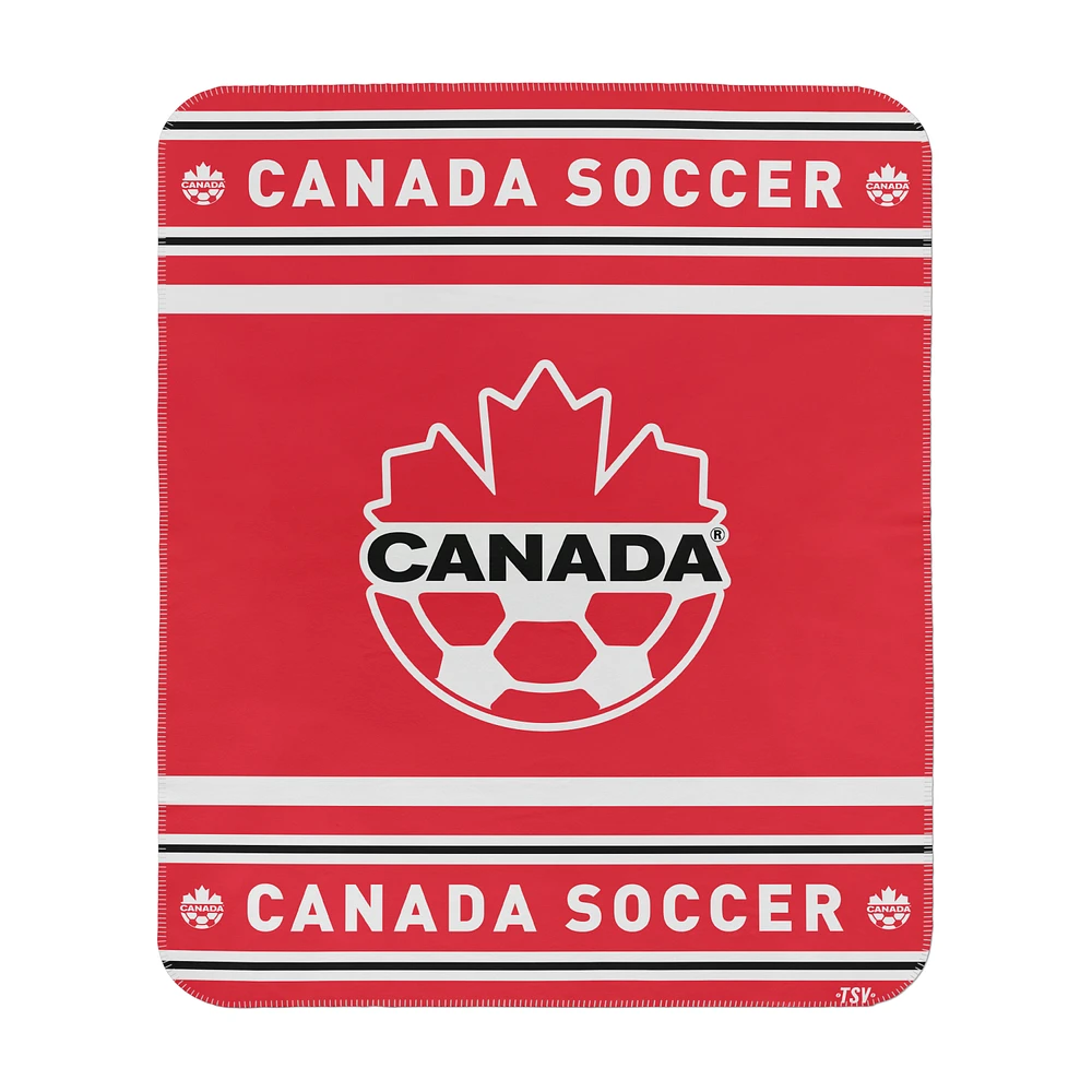 Canada Soccer 50'' x 60'' Stadium Throw - Blanket