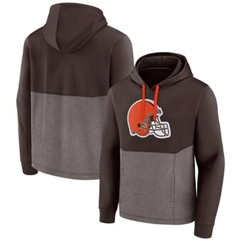 Men's Fanatics Brown Cleveland Browns Winter Camp Pullover Hoodie