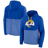 Men's Fanatics Royal Los Angeles Rams Winter Camp Pullover Hoodie