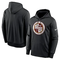 Men's Nike Black Washington Commanders - Therma Pullover Hoodie