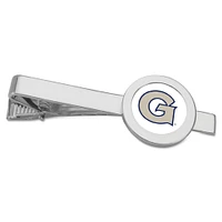 Silver Georgetown Hoyas Tie Bar