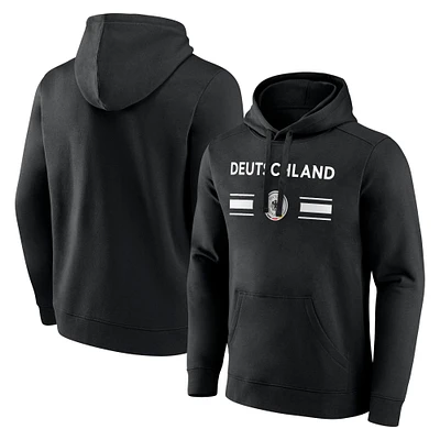 Men's Fanatics Black Germany National Team To Victory Pullover Hoodie