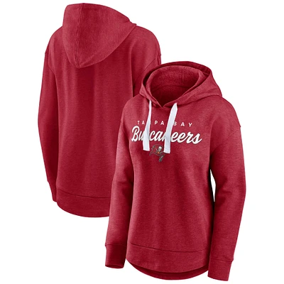 Women's Fanatics Red Tampa Bay Buccaneers Set To Fly - Pullover Hoodie